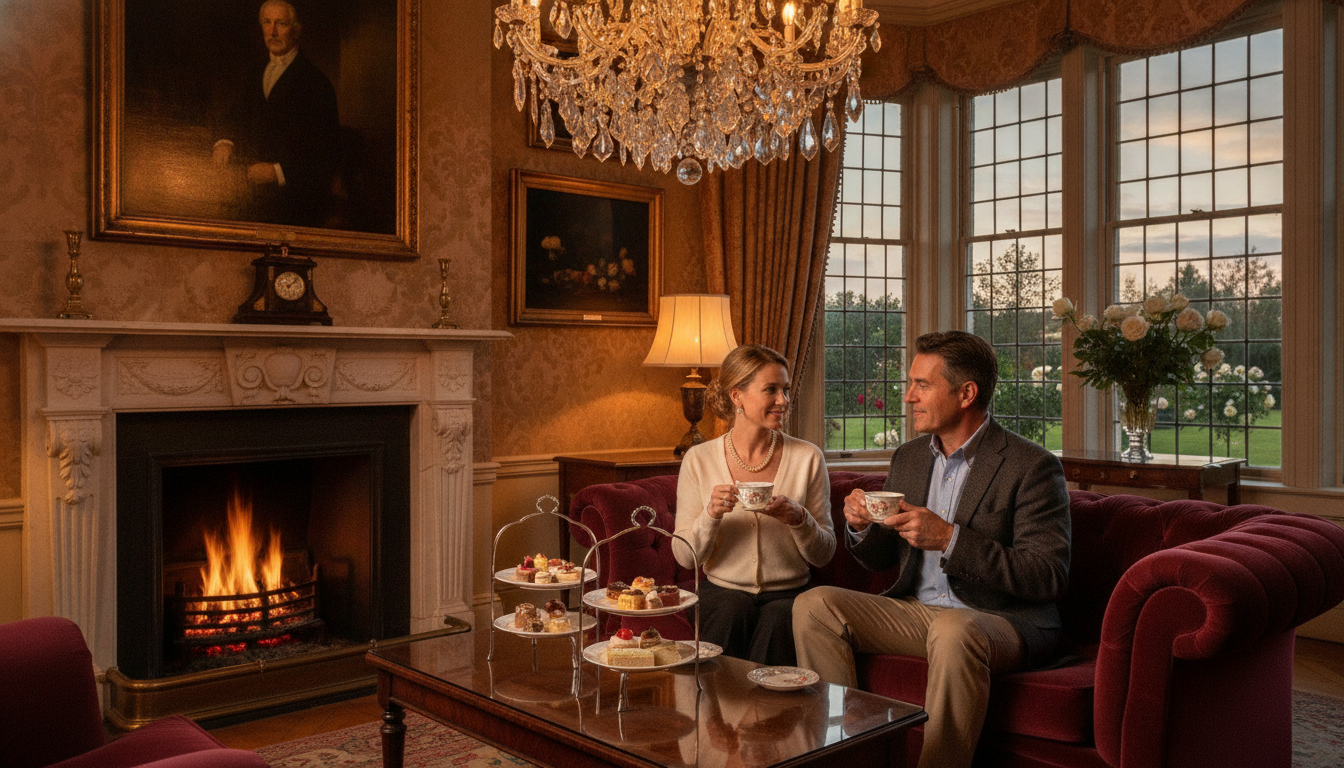 Country house hotel behaviour: what wealthy dates expect
